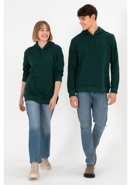 Erkek Koyu Yeşil Sweatshirt 50295167-VR079 fiyatları