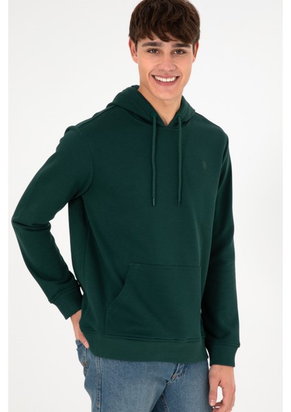 Erkek Koyu Yeşil Sweatshirt 50295167-VR079 indirimleri