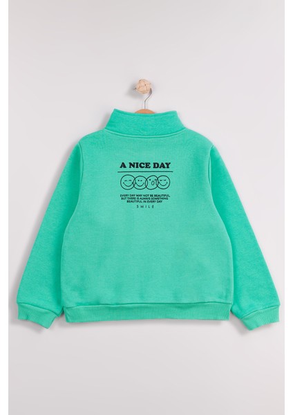 Kız Çocuk Orta Kalınlıkta Baskılı 2'li Paket Sweatshirt