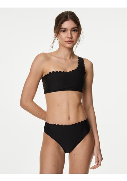 Marks & Spencer Regular Fit Tek Omuzlu Bikini Üstü