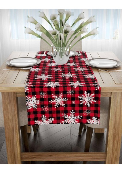 Yılbaşı Runner Örtüsü Christmas