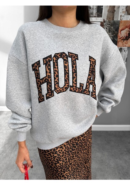 Üç Iplik Şardonlu Hola Sweatshirt