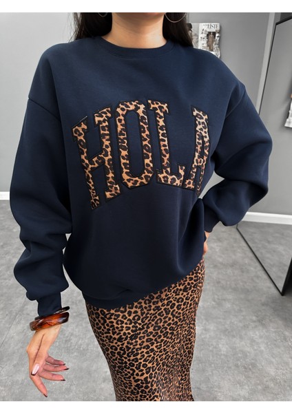 Üç Iplik Şardonlu Hola Sweatshirt