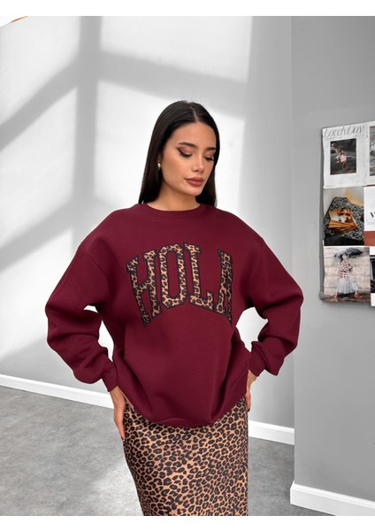 Üç Iplik Şardonlu Hola Sweatshirt