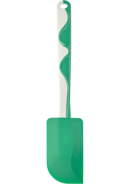 Spatula, Yeşil-Beyaz, 25 cm