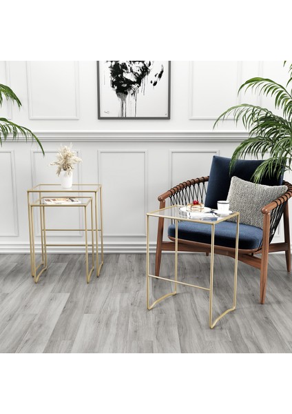 Retro 3'lü Zigon Sehpa fiyatları