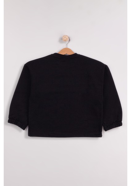 Kız Çocuk Orta Kalınlıkta Baskılı 2'li Paket Sweatshirt indirimleri