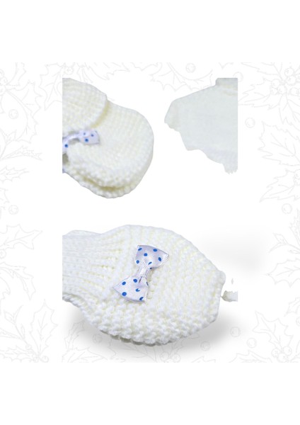 Triko Bebek Bere Eldiven Patik Set modelleri