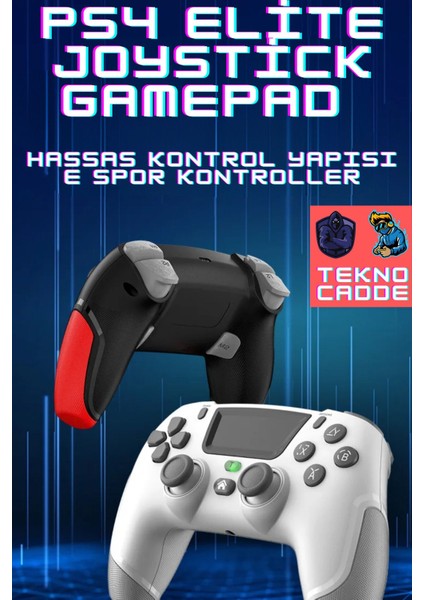 P06 Ps4/pc/android/ıos Tablet Telefon/switch Uyumlu Bluetooth Joystick Gamepad