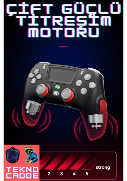 P06 Ps4/pc/android/ıos Tablet Telefon/switch Uyumlu Bluetooth Joystick Gamepad