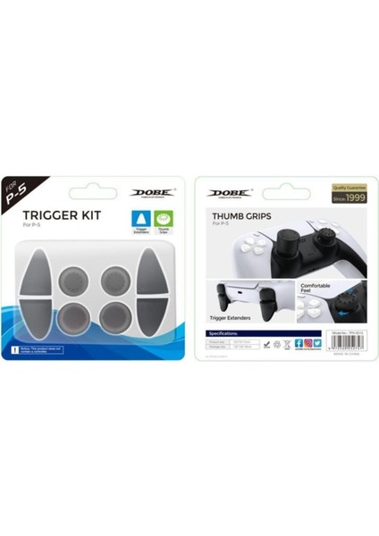Ps5 Dualsense Controller Için Trigger Set 8'li Tetikleyici