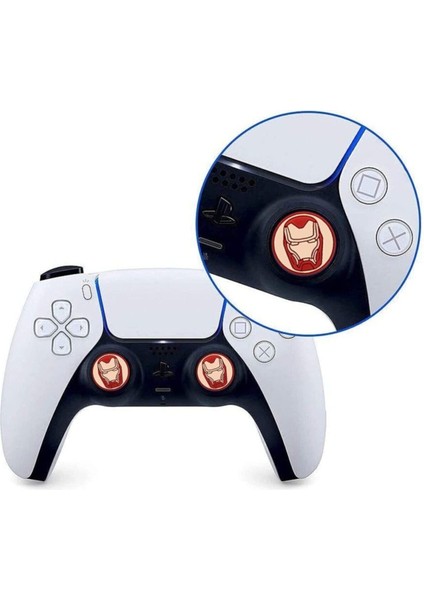 Desenli Xbox One-Xbox S-Xbox x Ps4 Ps5 Uyumlu Analog Koruyucu Silikon Pad