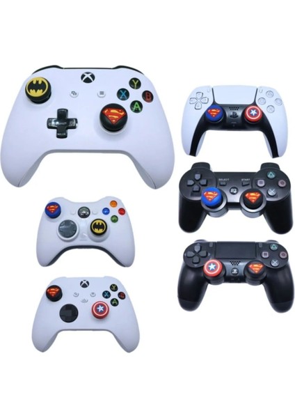 Ps4/ps5/ps3/xbox Series X/series S/onex/ones/one Uyumlu Analog Koruyucu Silikon Pad
