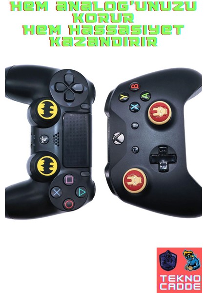 Ps4/ps5/ps3/xbox Series X/series S/onex/ones/switch Pro Uyumlu Analog Koruyucu Silikon Pad