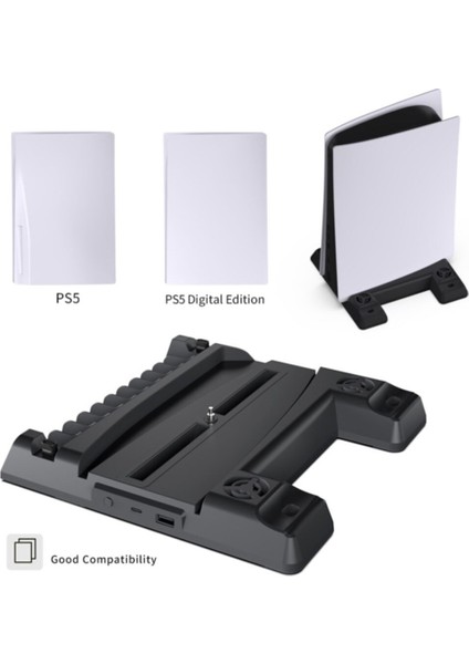 Ps5 Uyumlu Multifunctional Turbo Soğutucu Şarj ve Stand Seti indirimleri