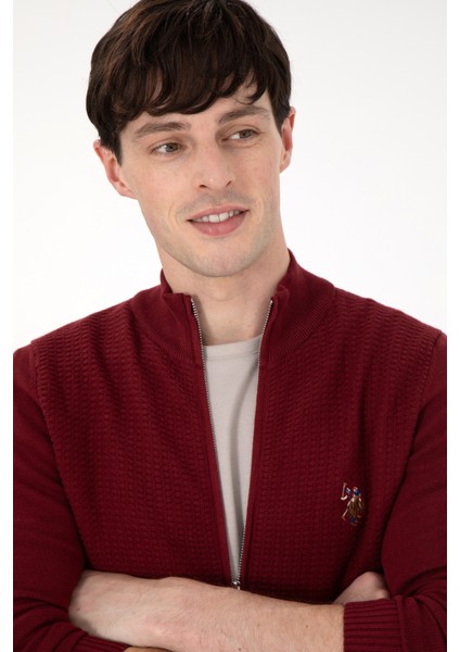 Erkek Bordo Hırka (Triko) 50288871-VR014 fiyatları