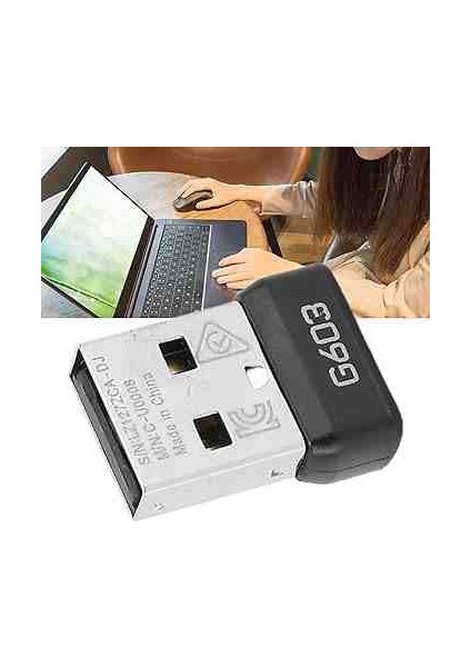 Cris Logi G603 USB Receiver Dongle Yedek Alıcı Siyah