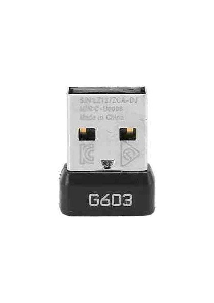 Cris Logi G603 USB Receiver Dongle Yedek Alıcı Siyah