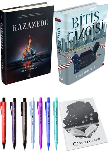 Bitiş Çizgisi ve Kazazede 1 (Ciltli) 2'li Set