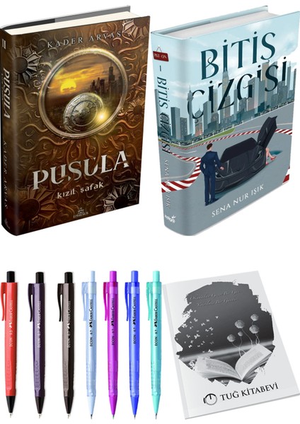 Bitiş Çizgisi ve Pusula 2 Kızıl Şafak (Ciltli) 2'li Set