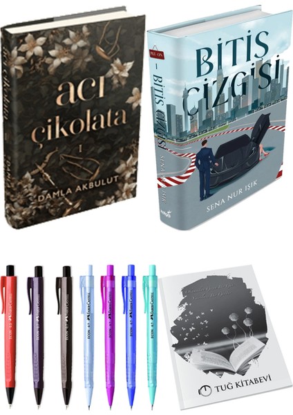 Bitiş Çizgisi ve Acı Çikolata (Ciltli) 2'li Set