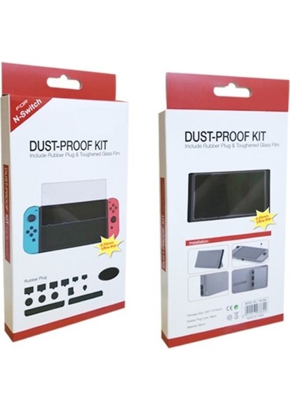 Nintendo Switch Toz Geçirmez Kit ve Cam Ekran Koruyucu Uyumlu indirimleri
