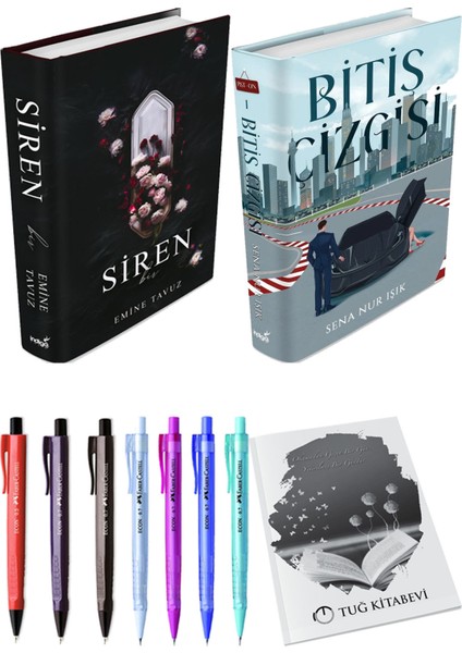 Bitiş Çizgisi ve Siren Bir (Ciltli) 2'li Set