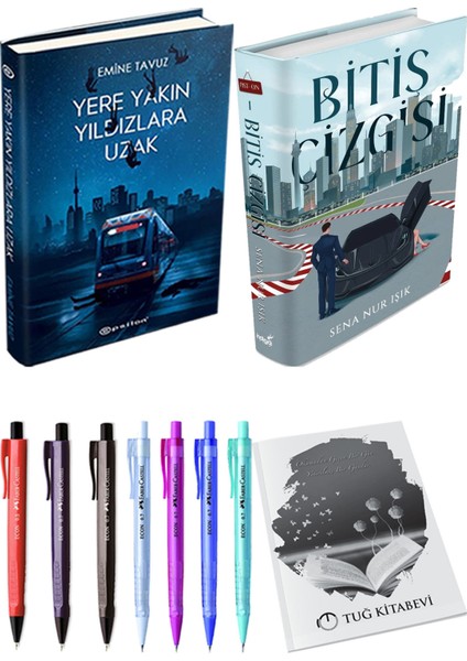 Bitiş Çizgisi ve Yere Yakın Yıldızlara Uzak (Ciltli) 2'li Set