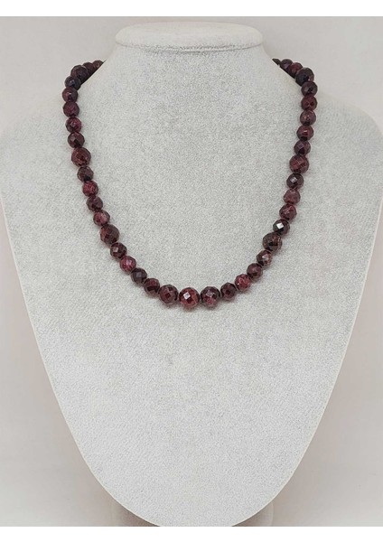 Parlayan Yıldızlar Serisi Lal (Granat-Garnet) Taşı Tasarım Kolye fiyatları