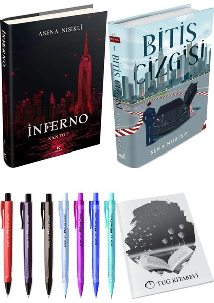 Bitiş Çizgisi ve Inferno Kanto I (Ciltli) 2'li Set