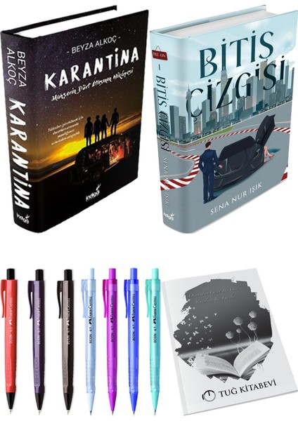 Bitiş Çizgisi ve Karantina 1 (Ciltli) 2'li Set