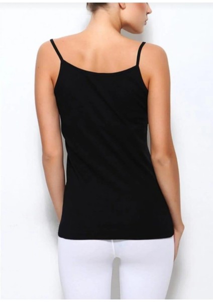 2246 Kadın Modal Süper Ince Ip Askılı Atlet 6 Adet modelleri