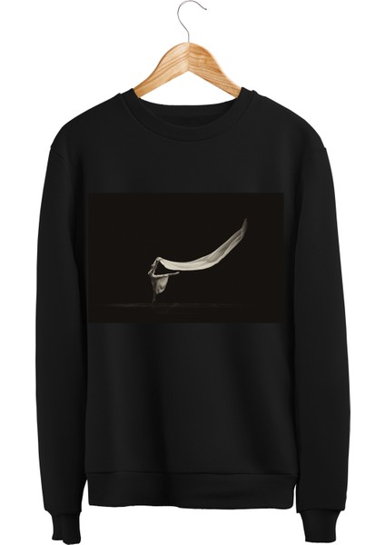 Bale Dans Balerin Dansçı Dance Tasarım Baskılı 3 Iplik Geniş Kalıp Siyah Sweatshirt fiyatları