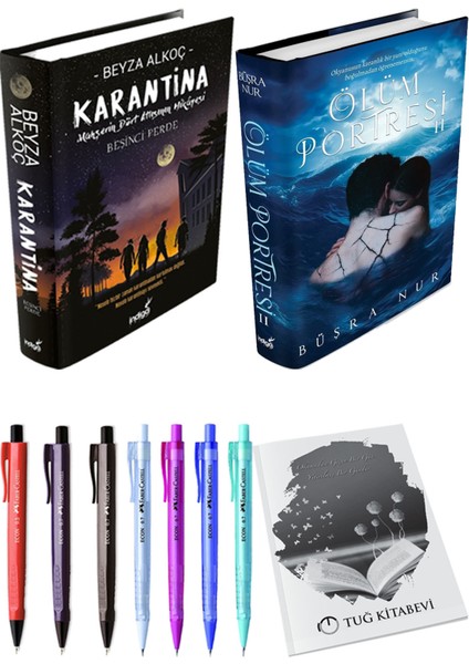 Ölüm Portresi 2 ve Karantina 5 (Ciltli) 2'li Set