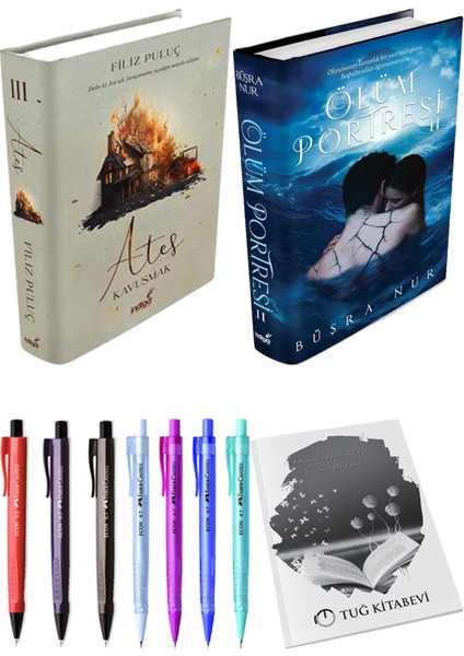 Ölüm Portresi 2 ve Ateş Kavuşmak 3 (Ciltli) 2'li Set