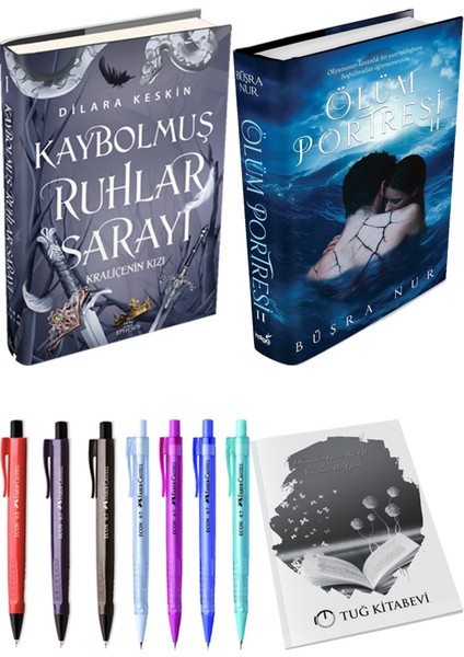 Ölüm Portresi 2 ve Kaybolmuş Ruhlar Sarayı 1 (Ciltli) 2'li Set - Kalem