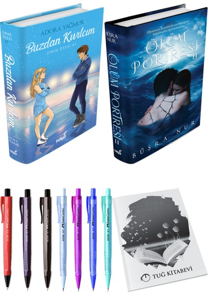 Ölüm Portresi 2 ve Buzdan Kıvılcım (Ciltli) 2'li Set