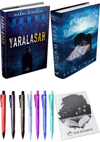 Ölüm Portresi 2 ve Yaralasar 1 (Ciltli) 2'li Set