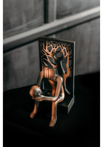 Yeni Tasarım Kendini Okuyan Insan Sanatsal Biblo Hayat Ağacı modelleri