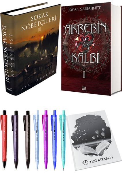 Akrebin Kalbi 1 ve Sokak Nöbetçileri 3 (Ciltli) 2'li Set
