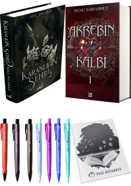 Akrebin Kalbi 1 ve Karanlığın Şehri 2 (Ciltli) 2'li Set
