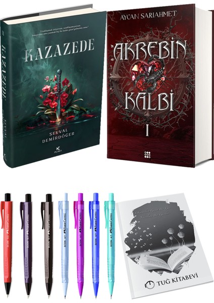 Akrebin Kalbi 1 ve Kazazede 2 (Ciltli) 2'li Set