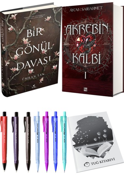 Akrebin Kalbi 1 ve Bir Gönül Davası (Ciltli) 2'li Set