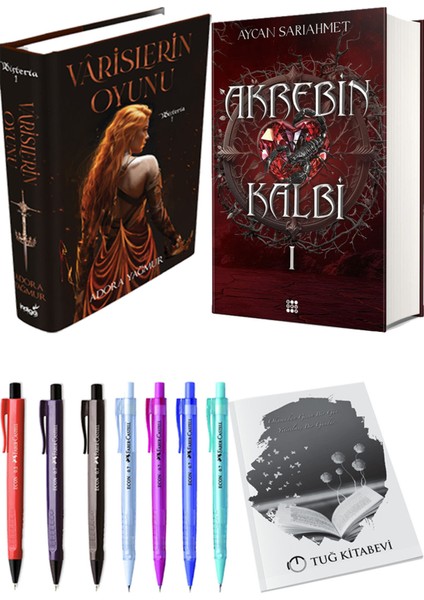 Akrebin Kalbi 1 ve Varislerin Oyunu (Ciltli) 2'li Set