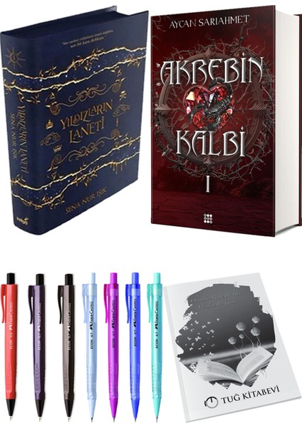 Akrebin Kalbi 1 ve Yıldızların Laneti 1 (Ciltli) 2'li Set