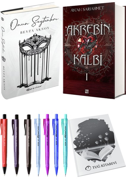Akrebin Kalbi 1 ve Onun Şeytanları (Ciltli) 2'li Set