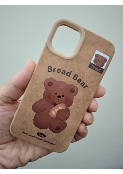 iPhone 11 Kılıf Leopar Kalpli Ayıcıklı Hello Kitty Minnie Mouse Deri Görünümlü Süet Lüks Kılıf