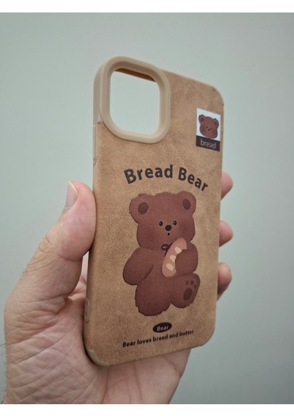 iPhone 11 Kılıf Leopar Kalpli Ayıcıklı Hello Kitty Minnie Mouse Deri Görünümlü Süet Lüks Kılıf