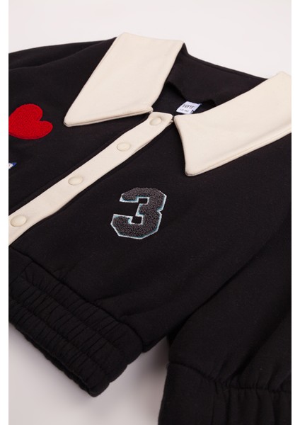 Kız Çocuk Orta Kalınlıkta Basic Kolej Ceket-Hırka fırsatları