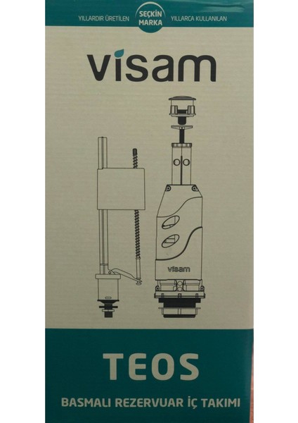 Teos Basmalı Klozet İç Takımı